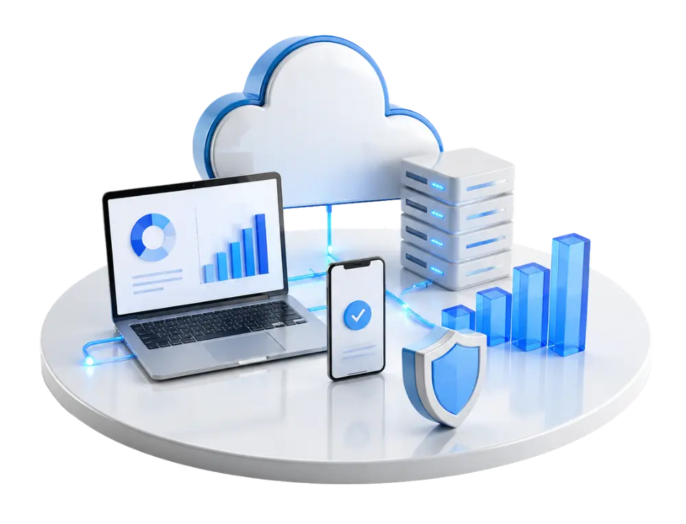 Complete Digital Transformation illustration
